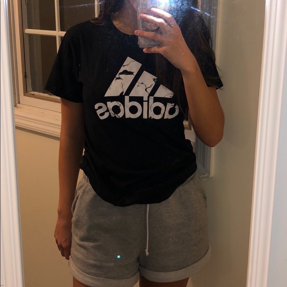 Marble Adidas Graphic Tee